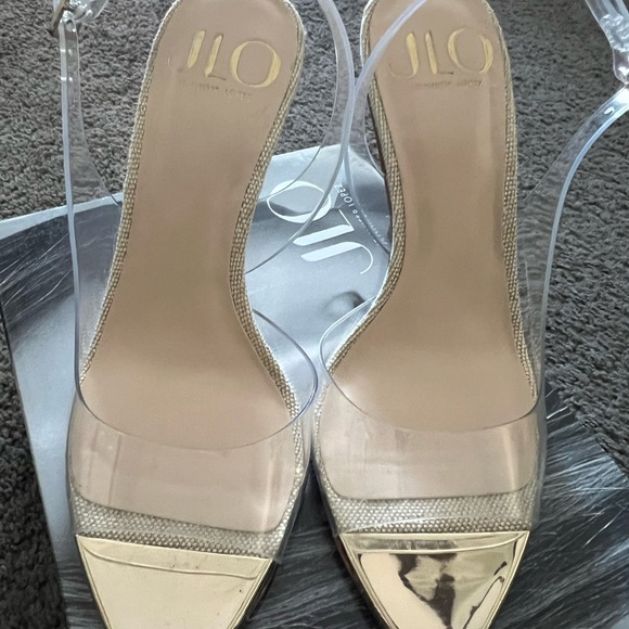 JLO Biancah Clear heels size 6 EUC - Picture 10 of 11